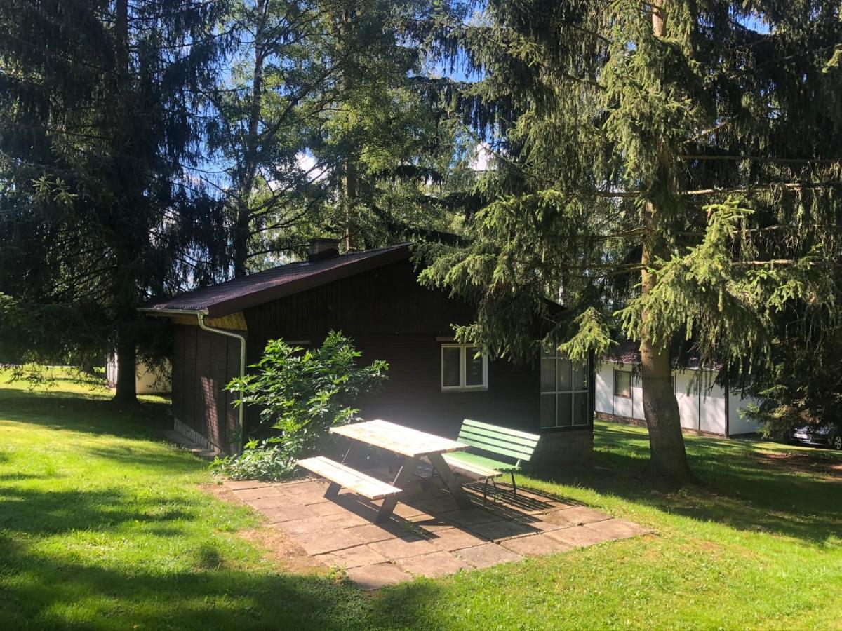 Retro Chatky Hurka Lipno Horní Planá Bagian luar foto