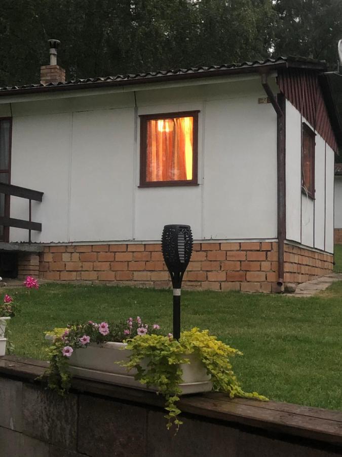 Retro Chatky Hurka Lipno Horní Planá Bagian luar foto
