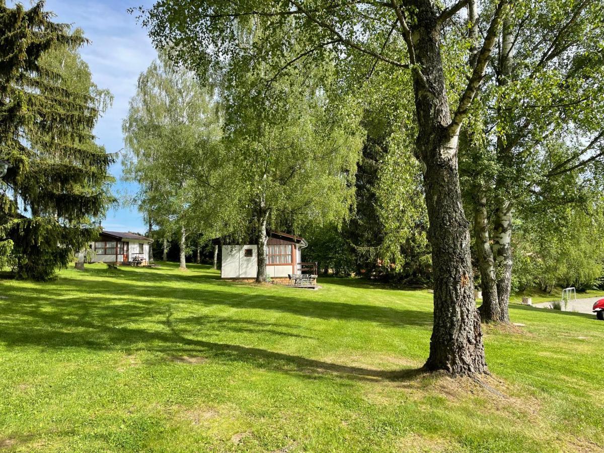 Retro Chatky Hurka Lipno Horní Planá Bagian luar foto